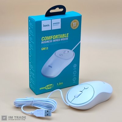 Мишка  HOCO GM13 white