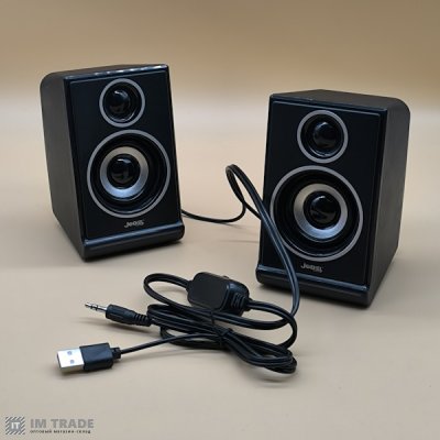 Колонки PC 2.0 USB JEDEL S-578 RGB (2*3W)