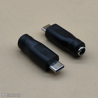 Перехідник DC штекер type-c--гніздо 5.5/2.1