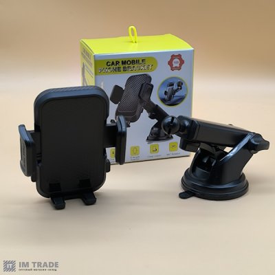 Тримач для телефона  XIAHE H-XP092 з автозахопленням чорний
