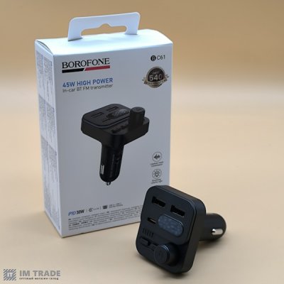 FModulator BOROFONE BC61 + bluetooth PD45W
