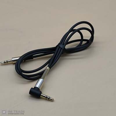 кабель аудио Aux Hoco UPA02 2 pin 1м чорний
