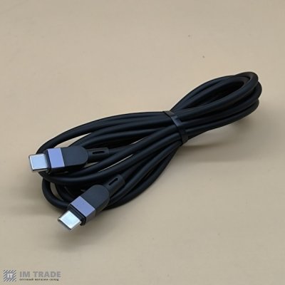 кабель Type-C to Type-C HOCO X109 silicone 3м чорний