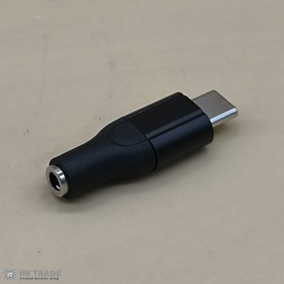 Переходник TYPE-C / AUX 3.5 Hoco UPA35 чорний