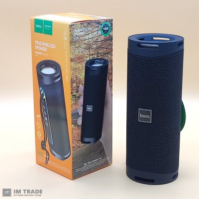 Портативна колонка Bluetooth HOCO HC9 Dazzling pulse чорна