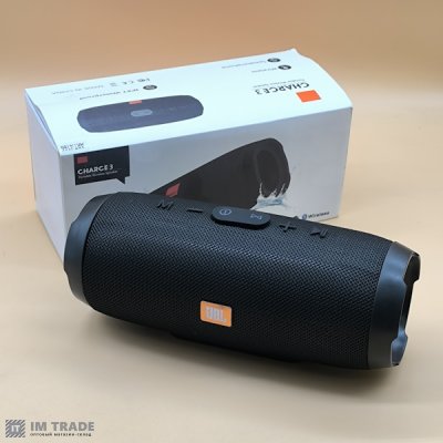 Портативна колонка UBL CHARGE 3+ чорна