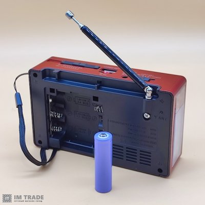 Портативна колонка  Golon RX-8866, USB, 3*AA, АКБ 14500, 1LED+6SMD