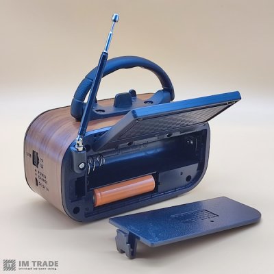 Портативна колонка  Golon RX-BT628S Bluetooth, USB, SDсонячна панель