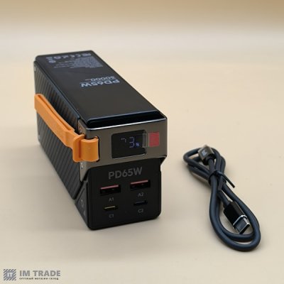 Банк заряда 30000 mAh BUDI PB810B  65W