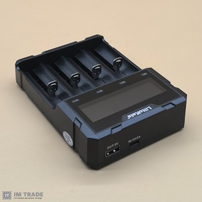 Заряд. пристрій на 4 АКБ LiitoKala Lii-K4 Type-C+PowerB.