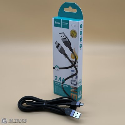 Кабель USB / micro USB 2м Hoco  X109 silicone