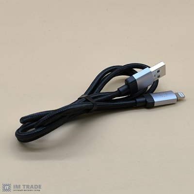 кабель Iphone 5G 1м HOCO X117 чорний