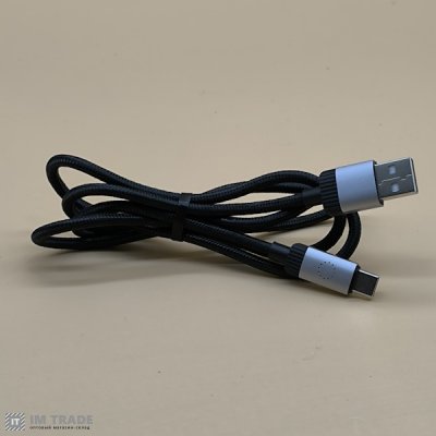 Кабель USB / TYPE-C  1м Hoco X117 чорний