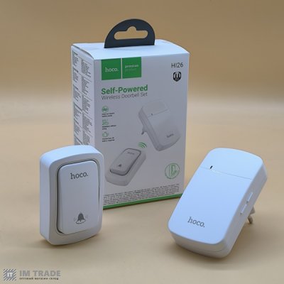 Дзвінок HOCO HI26 self-powered wireless doorbell