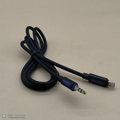 кабель AUX > iPhone 1m BOROFONE BL20чорний