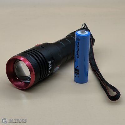 Ліхтар акум BL-A02-HP50 zoom +MicroUSB,18650  5реж