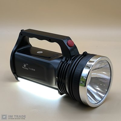 Ліхтар ручний вбуд.акум Luxury YJ-2836 1W+16SMD 2реж