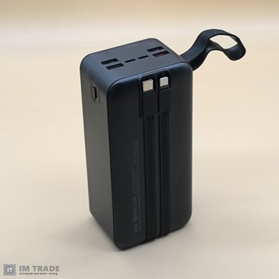 Банк заряда 40000 mAh King Power KPG-402X 22.5W 2cable LCD 