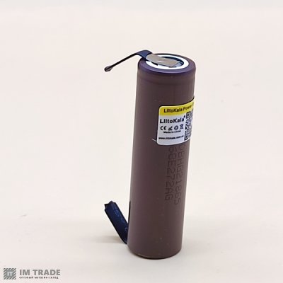 Акумулятор 18650 LiitoKala 3000mAh 3,7V (під пайку) (20A) високотоковий