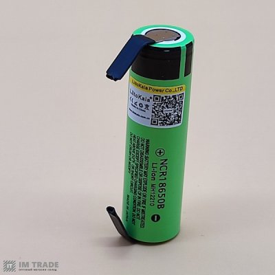 Акумулятор 18650 LiitoKala 3400mAh 3,7V  (під пайку)
