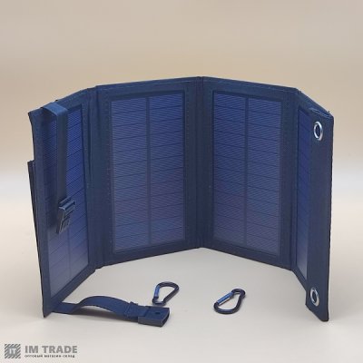SOLARE розкладна панель  15W (12реал) / 1xUSB вихід  