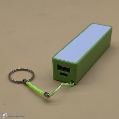 Банк заряда BOX пластик, USB (1x18650)