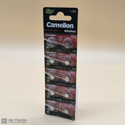 bat Camelion AG 4  (уп 10 шт) ціна за шт.