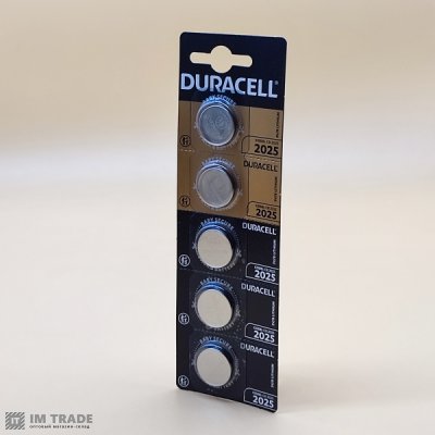 CR Duracell  2025 (уп 5 шт) ціна за шт.