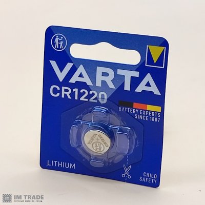 CR VARTA 1220 (уп 1 шт) ціна за шт.