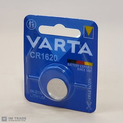 CR VARTA 1620 (уп 1 шт) ціна за шт.