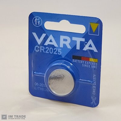 CR VARTA 2025 (уп 1 шт) ціна за шт.