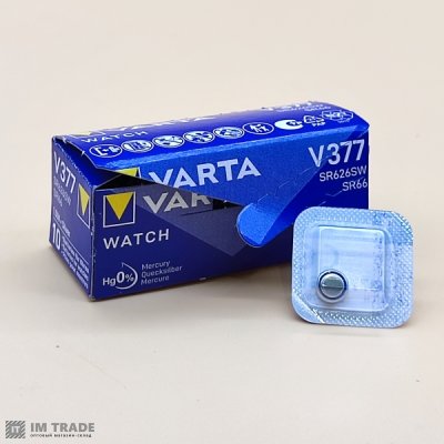 CR Varta V377 (SR-66) (уп 1 шт) ціна за шт.