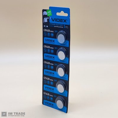 CR Videx 1620  (уп 5 шт) ціна за шт.