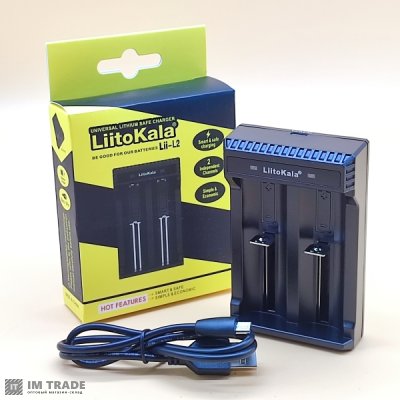 Заряд. пристрій на 2 АКБ LiitoKala Lii-L2 microUSB