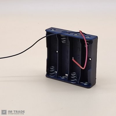 Корпус держатель под аккумулятор 18650 х4