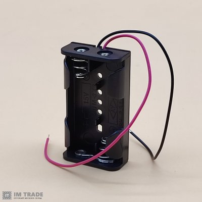 Корпус для батареек 2AA (R6)) 3 В