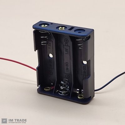 Корпус для батареек 3AA (R6)) 4,5 В