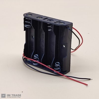 Корпус для батареек 4AA (R6),   