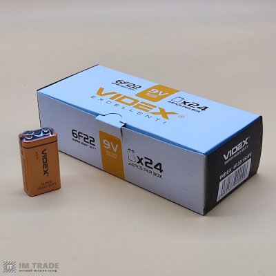 6F22  Videx ціна за шт.