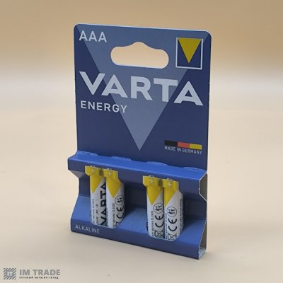 LR-3 VARTA Energy  ціна за шт..замовлення кратно 4