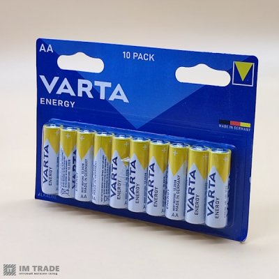 LR-6 VARTA Energy  ціна за шт..замовлення кратно 10