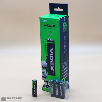 LR-6 Videx  ціна за шт.замовлення кратно 4
