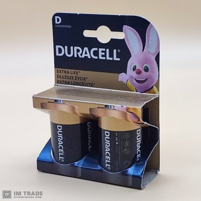 LR20 Duracell  ціна за шт.замовлення кратно 2