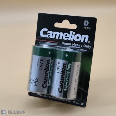 R20 Camelion  Super Heavy Duty (green) ціна за шт..замовлення кратно 2