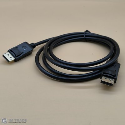 Кабель DisplayPort (M) - DisplayPort (M), 2E, Black, 1,8 м,  