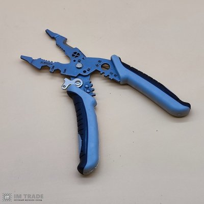 Зварювальні затискачі-плоскогубці із прогумованою ручкою PREMIUM CABLE CUTTER CH-53