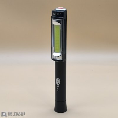 Ліхтар ручний LED Q-5 на батареях + магніт