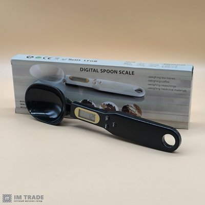 Ваги-ложка цифрова для вимірювання до 500грам з LCD екраном Digital Spoon Scale  