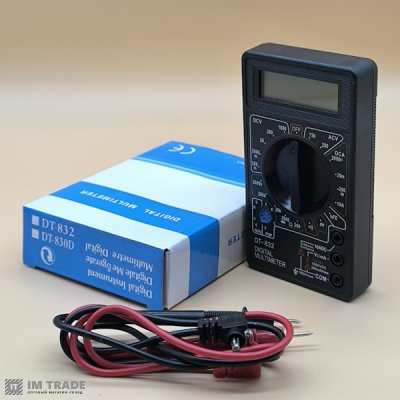Тестер цифровий DT-832 
