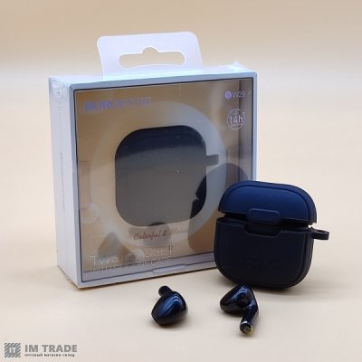 Bluetooth гарнитура BOROFONE BW29 Charm true wireless headset Space Black